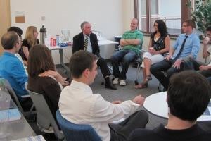 Ambassador Anthony Quainton discusses the diplomatic challenges of regime change over coffee.